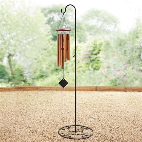 wind chime holder for deck