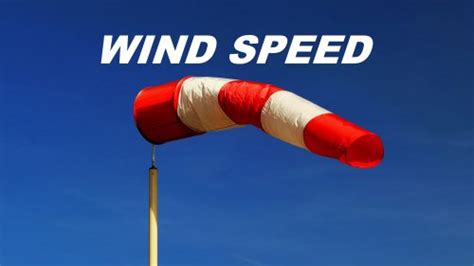 wind speed today at my location