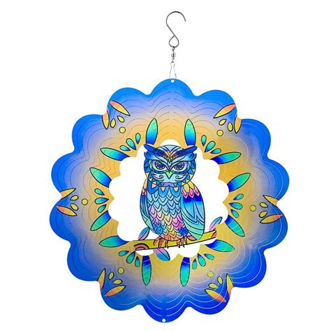 Wind Spinners Owls