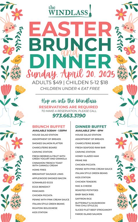 Windlass Restaurant Easter Brunch