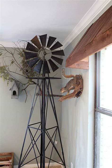 windmill fan wall decor
