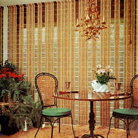 window blinds 40s and 50s decor