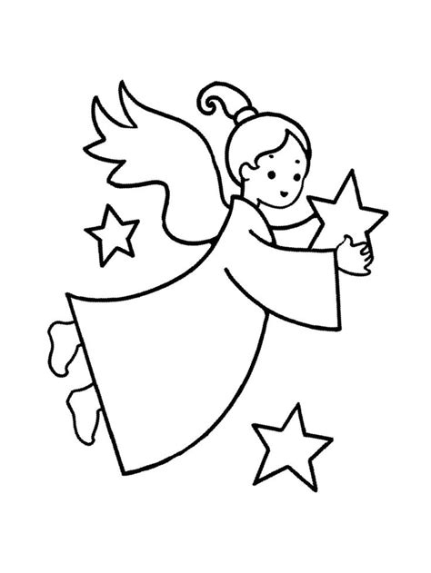 Christmas Angel coloring pages. Free Printable Christmas Angel coloring pages.