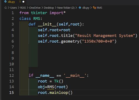 Window Not Defined Tkinter