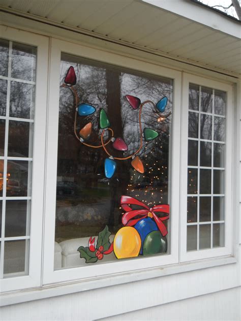 [View 40+] Easy Christmas Tree Window Painting Ideas