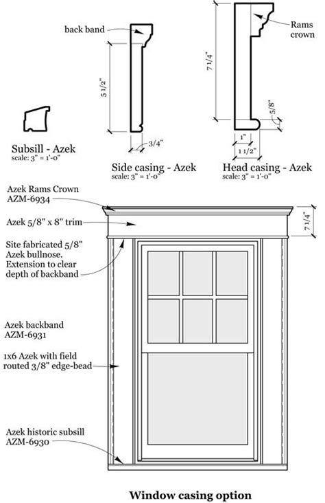 Window Trim Specs