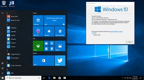 Windows 10 Pro v.1709 EnUS (64bit) ACTiVATED
