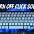 windows turn off keyboard sounds when typing turn