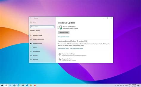 windows 10 22h2 update installieren