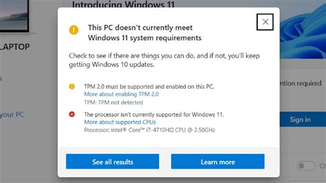 windows 10 cannot upgrade to windows 11