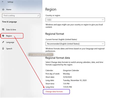 windows 10 change date format to dd/mm/yyyy