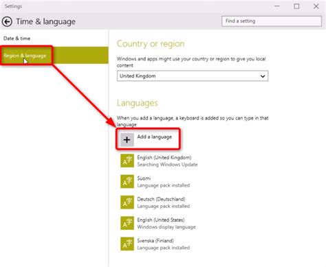 windows 10 change display language control panel