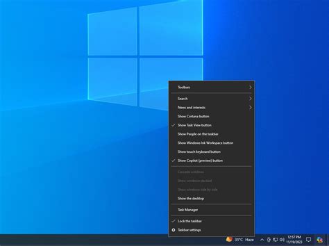 windows 10 copilot preview disable