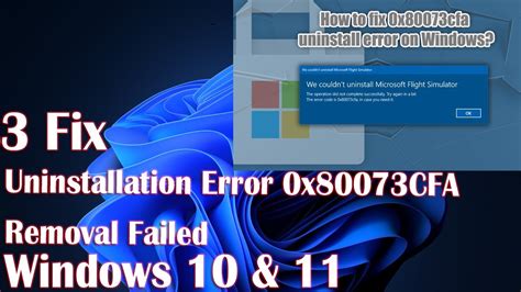 windows 10 error code 0x80073cfa