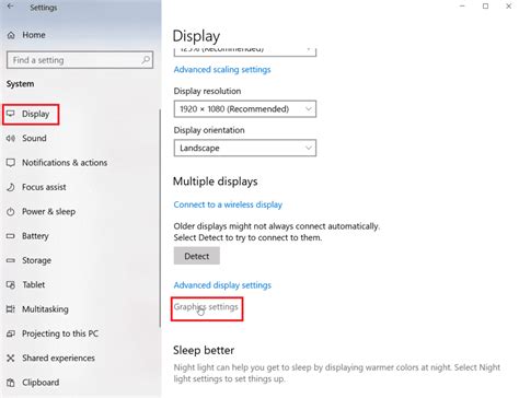 Windows 10 Graphics Acceleration Setting