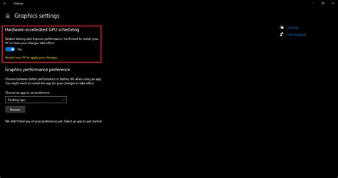 Windows 10 Hardware Gpu Scheduling