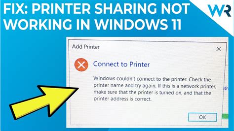 windows 10 printer sharing not working error 11b