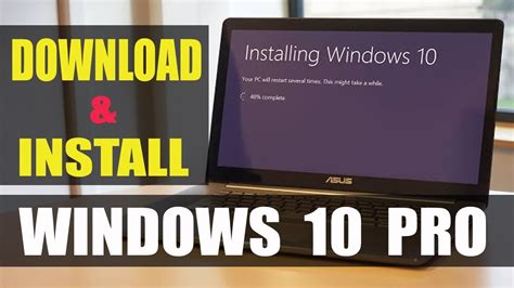 windows 10 pro upgrade install download free
