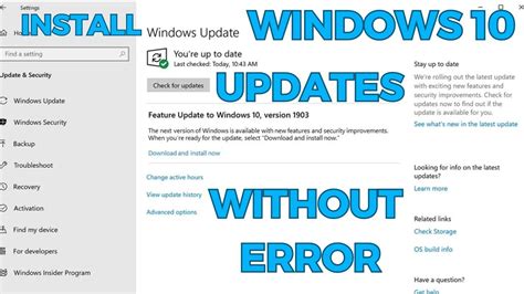 windows 10 problems installing updates