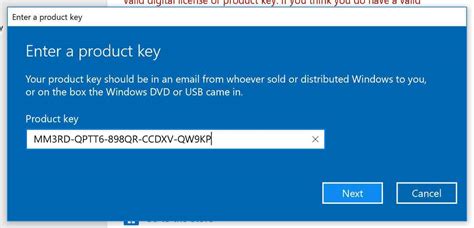 Windows 10 Product Key Code