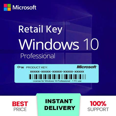 windows 10 professional retail pc cd key la gi