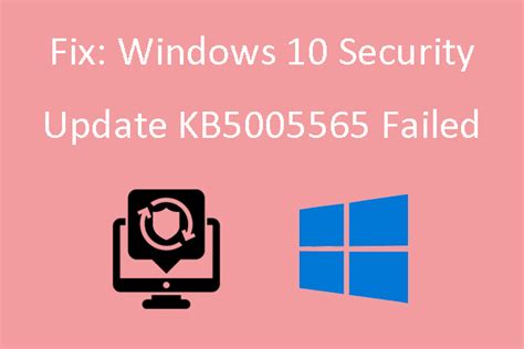 windows 10 security update error fix