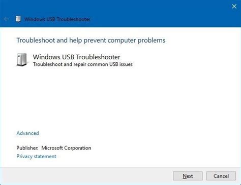 windows 10 setup not detecting usb