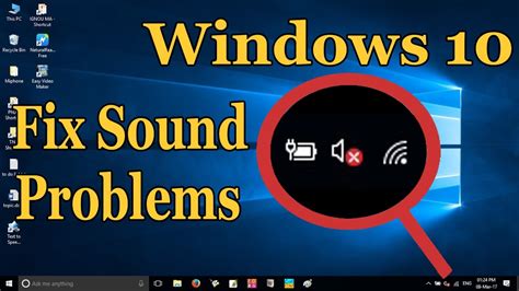 Windows 10 Sound Settings Error