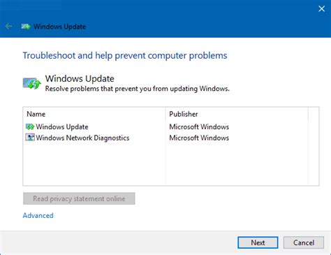 windows 10 update troubleshooter stuck on checking for pending restart