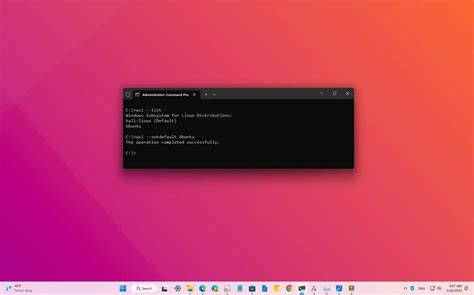 windows 11 wsl distros