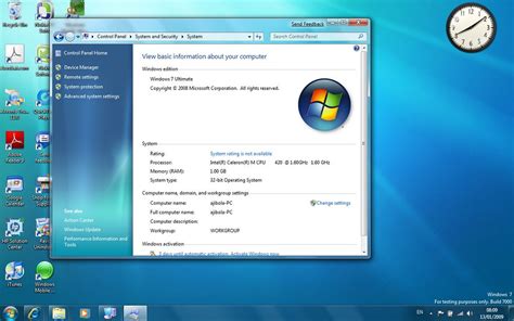 windows 7 computer specs