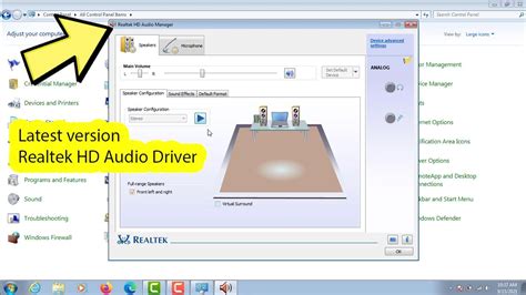 windows 7 realtek audio driver