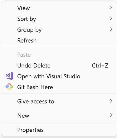 Windows Add Git Bash Here To Context Menu