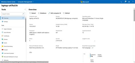 Windows Admin Center Hyper-V Replication