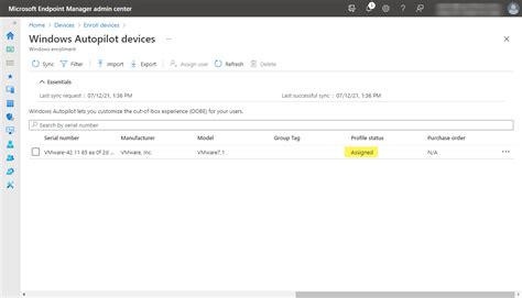 Windows Autopilot Sync