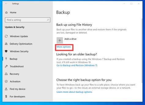 Windows Backup File Format