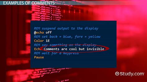windows batch file comment block