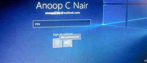 windows can't enter pin