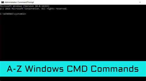 windows cmd commands directory
