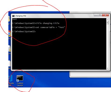 Windows Command Prompt Variable Set