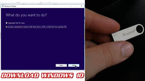 Windows Creation Tool Usb
