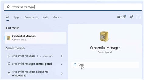 Windows Credential Manager