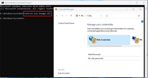 Windows Credential Manager From Cmd
