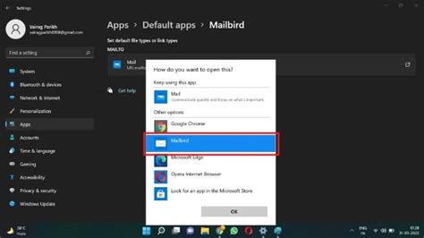 Windows Default Email Client