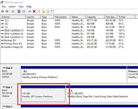 Windows Disk Management Cannot Delete Efi Partition