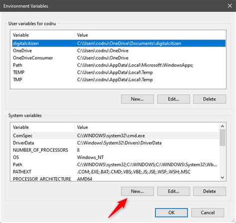 Windows Environment Variable User Documents Folder
