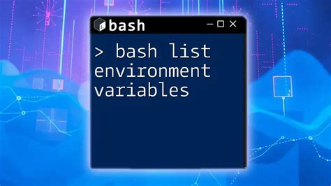Windows Environment Variables Bash