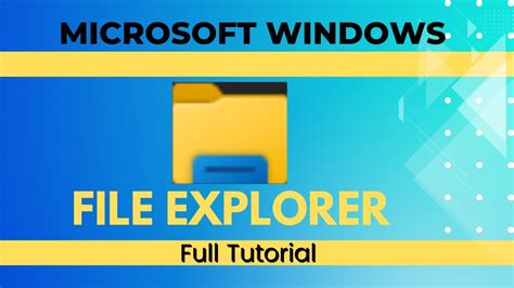 Windows Explorer Explained