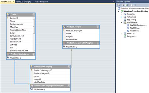 Windows Forms Data Binding Example
