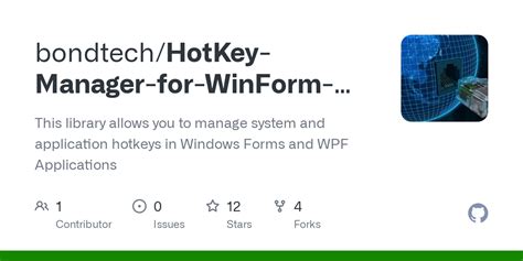 Windows Forms Hotkey